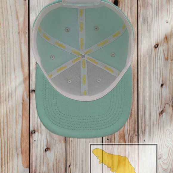 Mint Snapback Hat - Picture 3 of 5